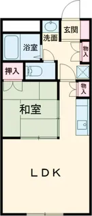 高砂ハイツ高崎東口【308号室】の間取り