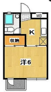 あんずマンション【3階】の間取り