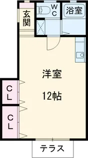 私の家Ⅱ【207号室】の間取り