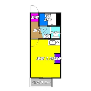 花きゃべつ【2階】の間取り