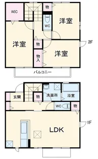 ステラⅠ【1階】の間取り