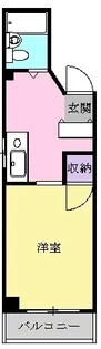 メゾン一番館【302号室】の間取り