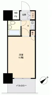 ホーユウコンフォルト相模原Ⅱ【3階】の間取り