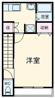 ル・クール【202号室】の間取り