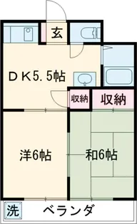 水戸パークシティー【2階】の間取り