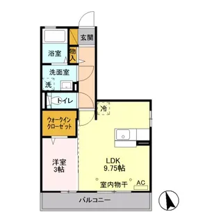 プティール Ⅲ【2階】の間取り