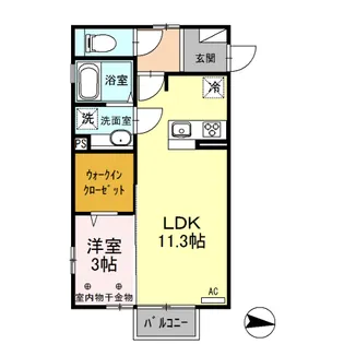 サニーコート高崎【2階】の間取り