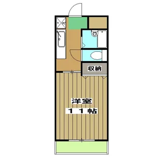 第5田原ハイム【203号室】の間取り