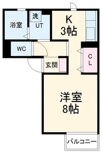 インテレクト【203号室】の間取り
