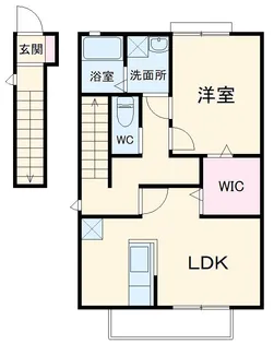 Hillcrest A【2階】の間取り
