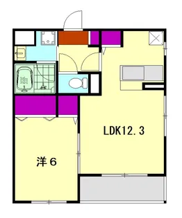 グランセレーノ【1階】の間取り