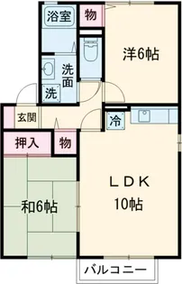 タウンホーム楓葵【1階】の間取り