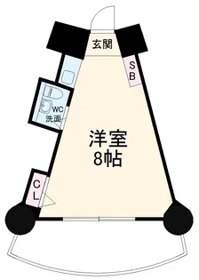 ライオンズプラザ平間駅前【7階】の間取り