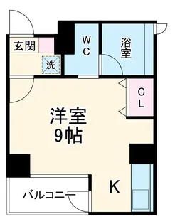 ベレーサ新瑞橋【6階】の間取り
