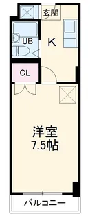 カーサノア八事【207号室】の間取り