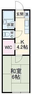 USKシャンブルⅡ【2階】の間取り