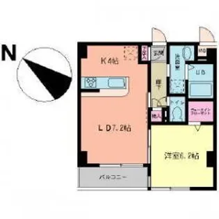 Root White Ⅲ【1階】の間取り