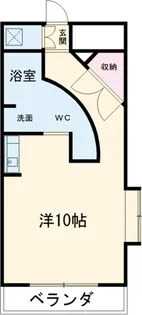 グランパス池見【4階】の間取り