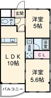 リベルテ【501号室】の間取り