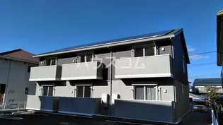 愛知県岡崎市明大寺町字馬場東【アパート】の外観