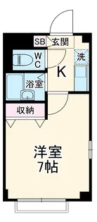 ぺパンシエソワⅡ【2階】の間取り