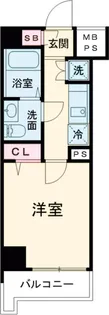 ブライズ高井戸【6階】の間取り