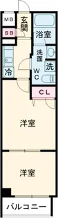 PREMIUM CUBE 東高円寺【1階】の間取り