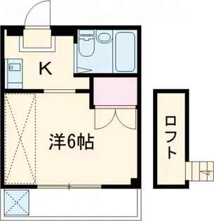 メゾンパステル【2階】の間取り