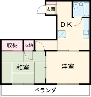 聖心ハイツ【301号室】の間取り