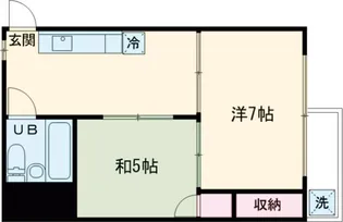 光ハウス【303号室】の間取り