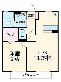 ウィルビュー C【2階】の間取り