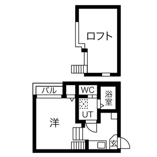 メゾン・フランク【1階】の間取り
