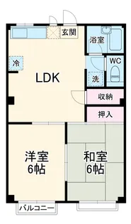パーラメントⅠ【3階】の間取り