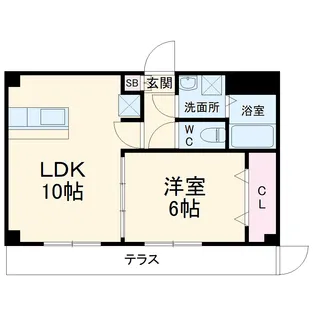 アンジェリーナ【1階】の間取り