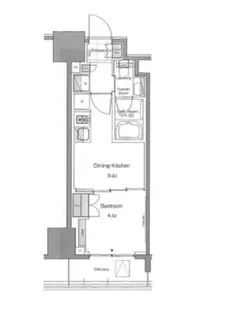 ルフォンプログレ元浅草マークス【2階】の間取り