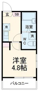 メルディアみのり台【2階】の間取り