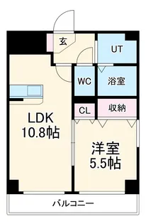 ラ・ヴィータ野並【201号室】の間取り