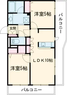 ドゥーエ練馬【3階】の間取り