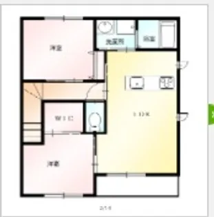 サラコルネホ ヴェルデ【2階】の間取り