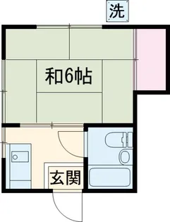 サンヒロミ【1階】の間取り