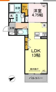 ゲストハウス.38【201号室】の間取り