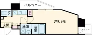 S−RESIDENCE王子west【2階】の間取り