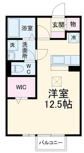 リビングタウン西枇杷島 B【103号室】の間取り