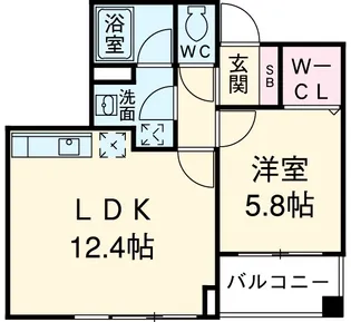 Park AYASE【1階】の間取り