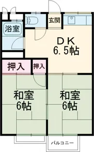ハイグレード青木【201号室】の間取り