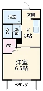 シャーメゾン三崎【2階】の間取り