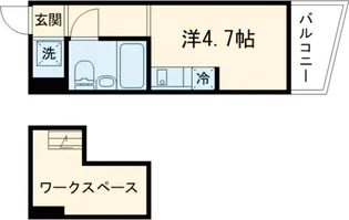 テラス・カメアリ【3階】の間取り