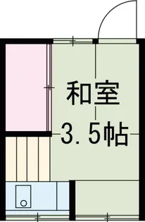 丸山アパート【2階】の間取り