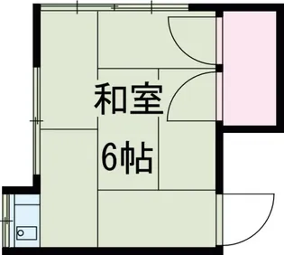 丸山アパート【203号室】の間取り