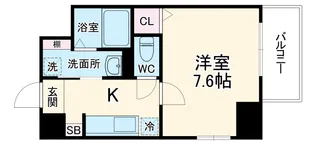 P-SQUARE Shumoku III【2階】の間取り
